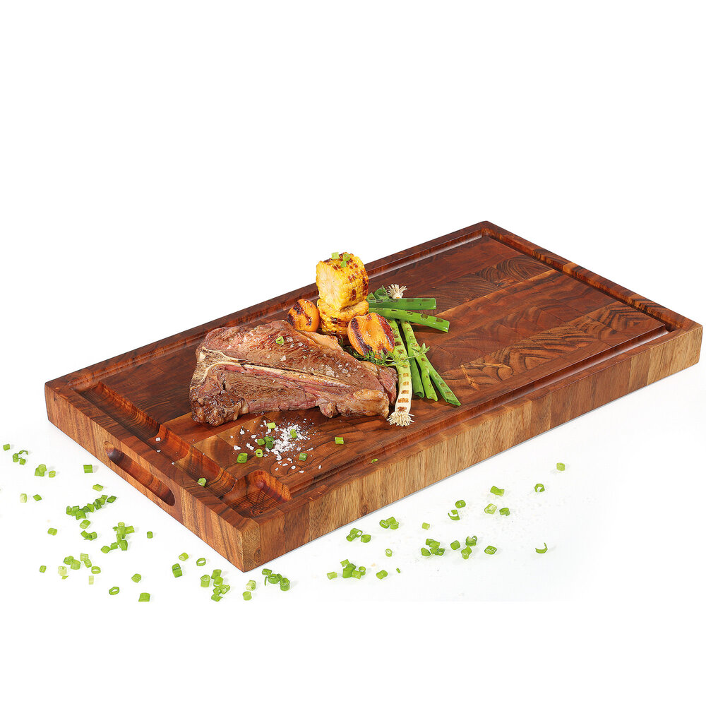 Zassenhaus End grain acacia cutting board 54x30x4cm Zassenhaus End grain acacia cutting board 54x30x4cm