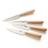 Pallares Solsona 4 steak knives 10cm inox oak Pallares Solsona 4 steak knives 10cm inox oak