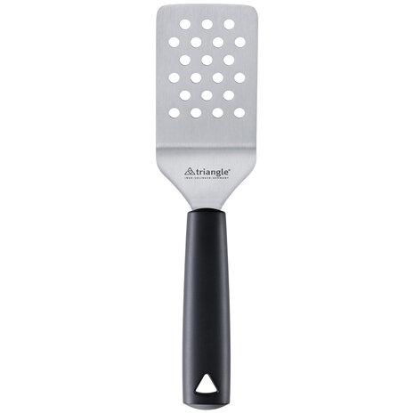 Cranked perforated spatula 10cm