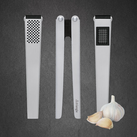 Knoflookpers en -snijder Knoflookpers en -snijder