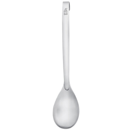 Stainless steel serving spoon
