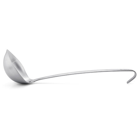 Stainless steel soup ladle
