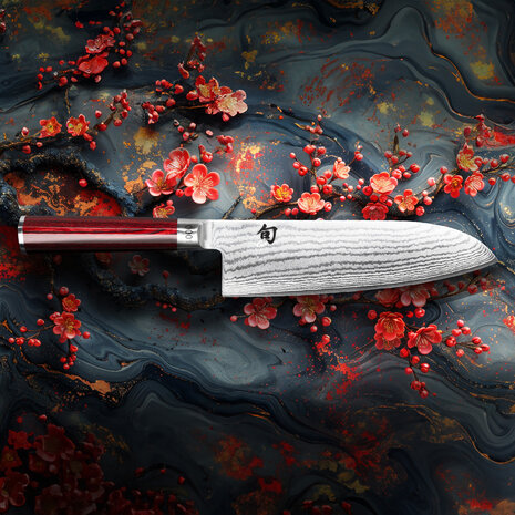 Kai Shun Classic Red santoku XL 19cm Kai Shun Classic Red santoku XL 19cm