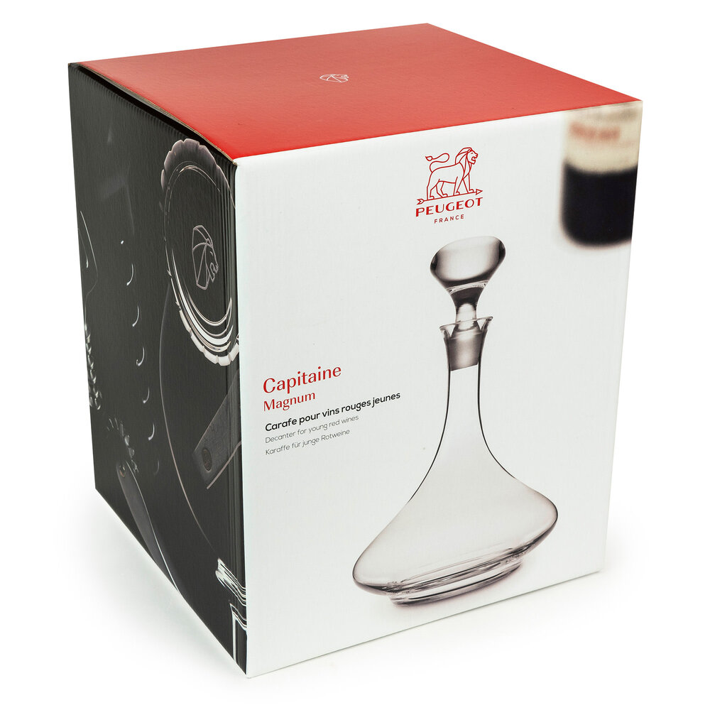 Peugeot Ibis Magnum decanter 1,5L for mature wine Peugeot Ibis Magnum decanter 1,5L for mature wine