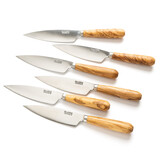 Pallares Solsona 6 steak knives 13cm inox olivewood Pallares Solsona 6 steak knives 13cm inox olivewood