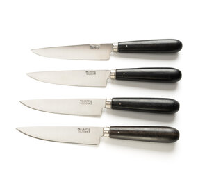 Pallares Solsona 4 steak knives 12cm inox ebony Pallares Solsona 4 steak knives 12cm inox ebony
