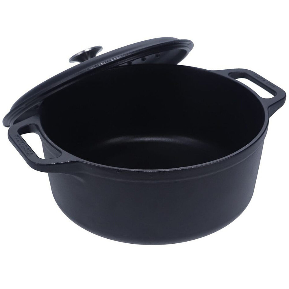 Victoria Geëmailleerde gietijzeren braadpan 28cm 6,6L Victoria Geëmailleerde gietijzeren braadpan 28cm 6,6L