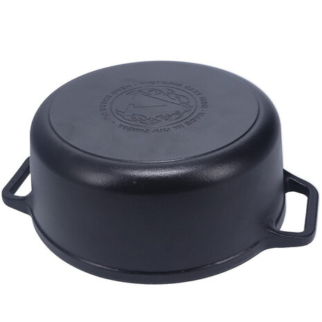 Victoria Geëmailleerde gietijzeren braadpan 28cm 6,6L Victoria Geëmailleerde gietijzeren braadpan 28cm 6,6L