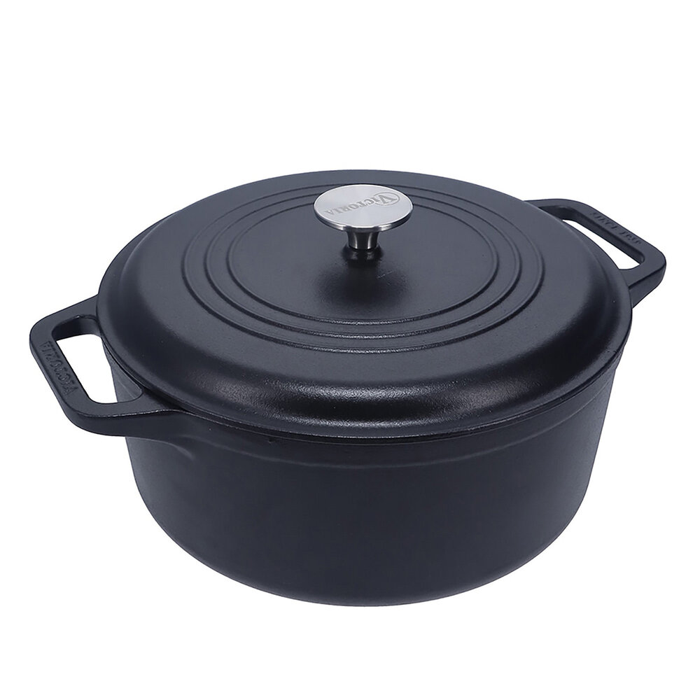 Victoria Enameled cast iron Dutch oven 26cm 5,7L Victoria Enameled cast iron Dutch oven 26cm 5,7L