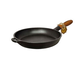 Maysternya Cast iron frying pan 26cm with wooden handle Maysternya Cast iron frying pan 26cm with wooden handle