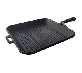 Maysternya Gietijzeren vierkante grillpan 28x28cm Maysternya Gietijzeren vierkante grillpan 28x28cm