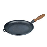 Maysternya Cast iron pancake pan 24cm with wooden handle
