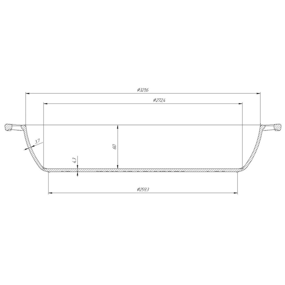 Maysternya Gietijzeren roerbakpan 32cm Maysternya Gietijzeren roerbakpan 32cm