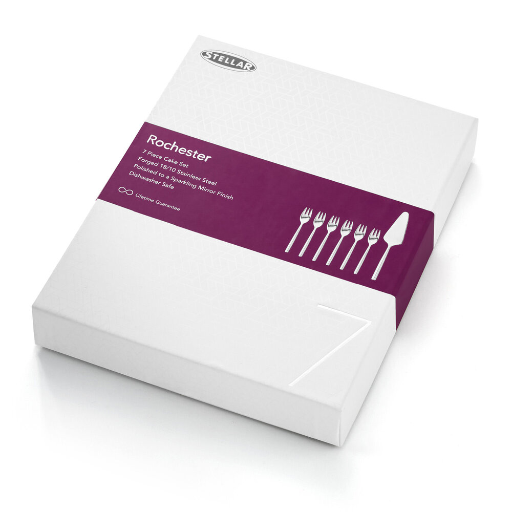 Rochester 7 piece cake set