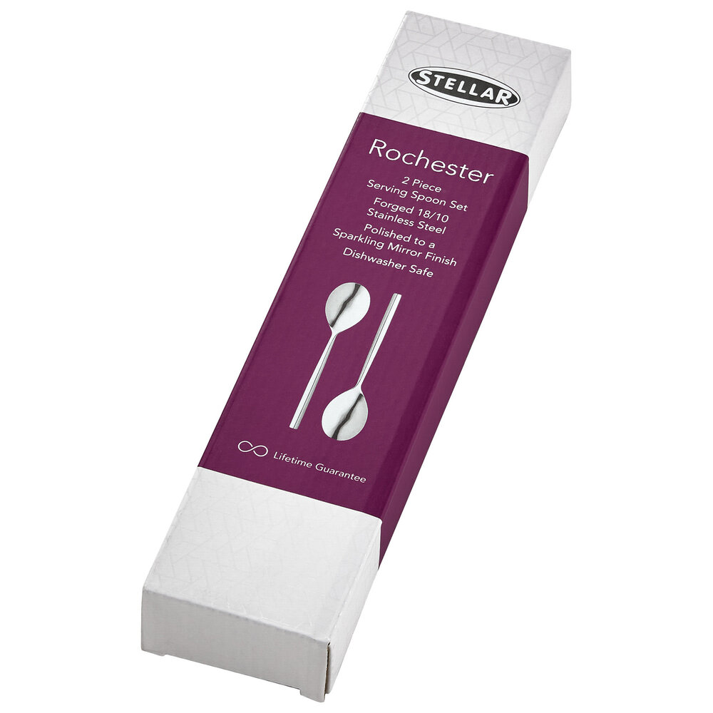 Set of 2 Rochester serving spoons Set of 2 Rochester serving spoons