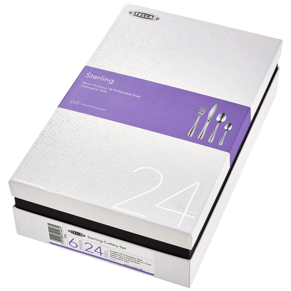 Sterling 24-piece cutlery set Sterling 24-piece cutlery set