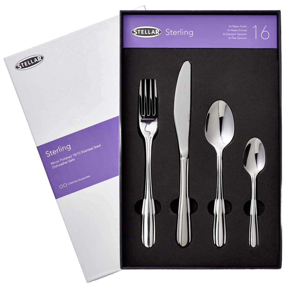 Sterling 16-piece cutlery set Sterling 16-piece cutlery set