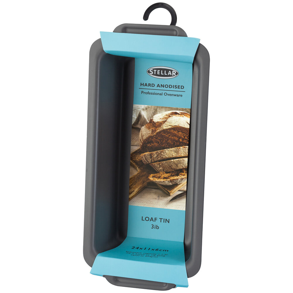 Hard anodised 3lb loaf tin Hard anodised 3lb loaf tin