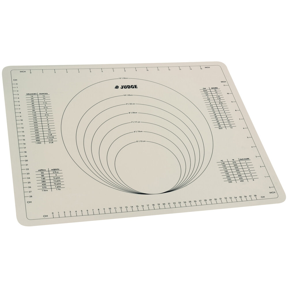 Judge Silicone baking mat 50x40cm with measurements