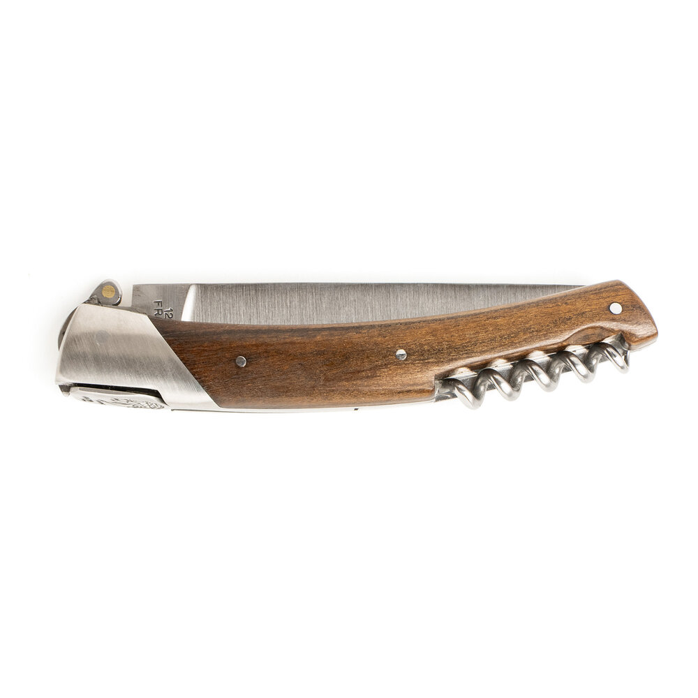 Coutellerie G.R. Le Thiers Sésame folding knife "2 pièces" 11cm tabebuia Coutellerie G.R. Le Thiers Sésame folding knife "2 pièces" 11cm tabebuia