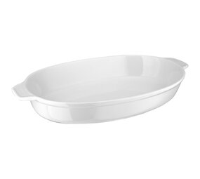 Judge Ovenschaal ovaal 30x19x6cm 2L wit porselein Judge Ovenschaal ovaal 30x19x6cm 2L wit porselein