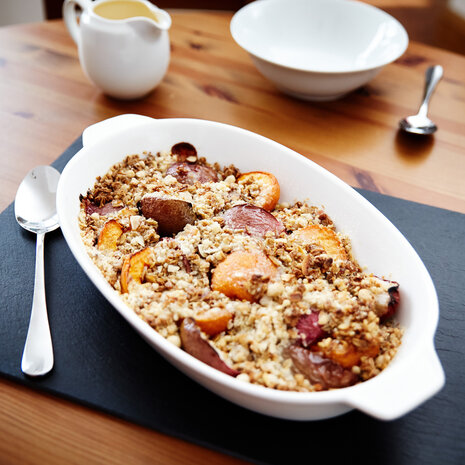 Judge Porcelain oval roasting / baking tray 30x19x6cm 2L