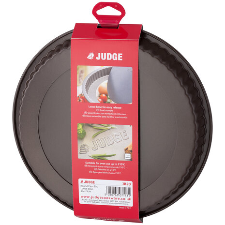 Judge Vlaai- / quichevorm 24cm met losse bodem