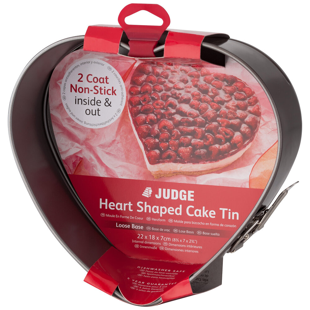 Judge Heart springform pan 22x18x7cm