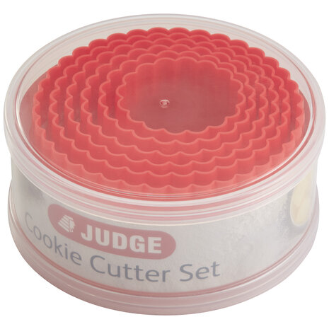 Judge 6 piece crinkled cutter set Judge 6 piece crinkled cutter set