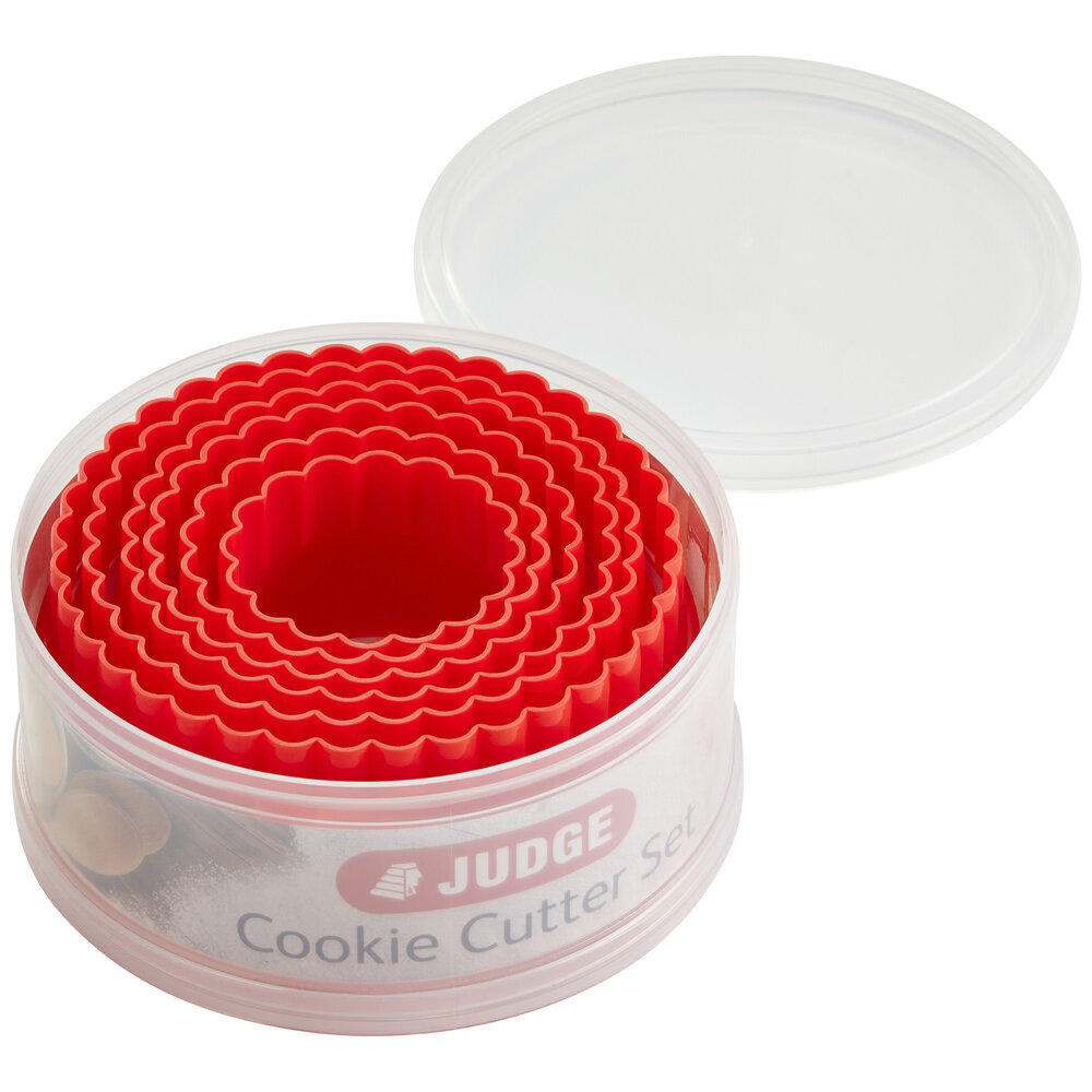 Judge 6 piece crinkled cutter set Judge 6 piece crinkled cutter set