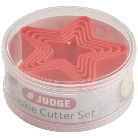 Judge 5 piece star cutter set Judge 5 piece star cutter set