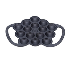 Victoria Enameled cast iron poffertjespan Victoria Enameled cast iron poffertjespan