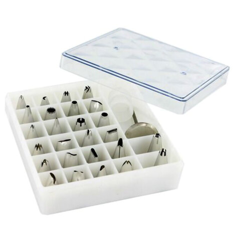 Patis Decor 26 piece piping nozzle set Patis Decor 26 piece piping nozzle set