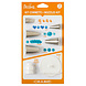 Decora orange piping nozzle kit, 7 pieces, with couplers and flower nails