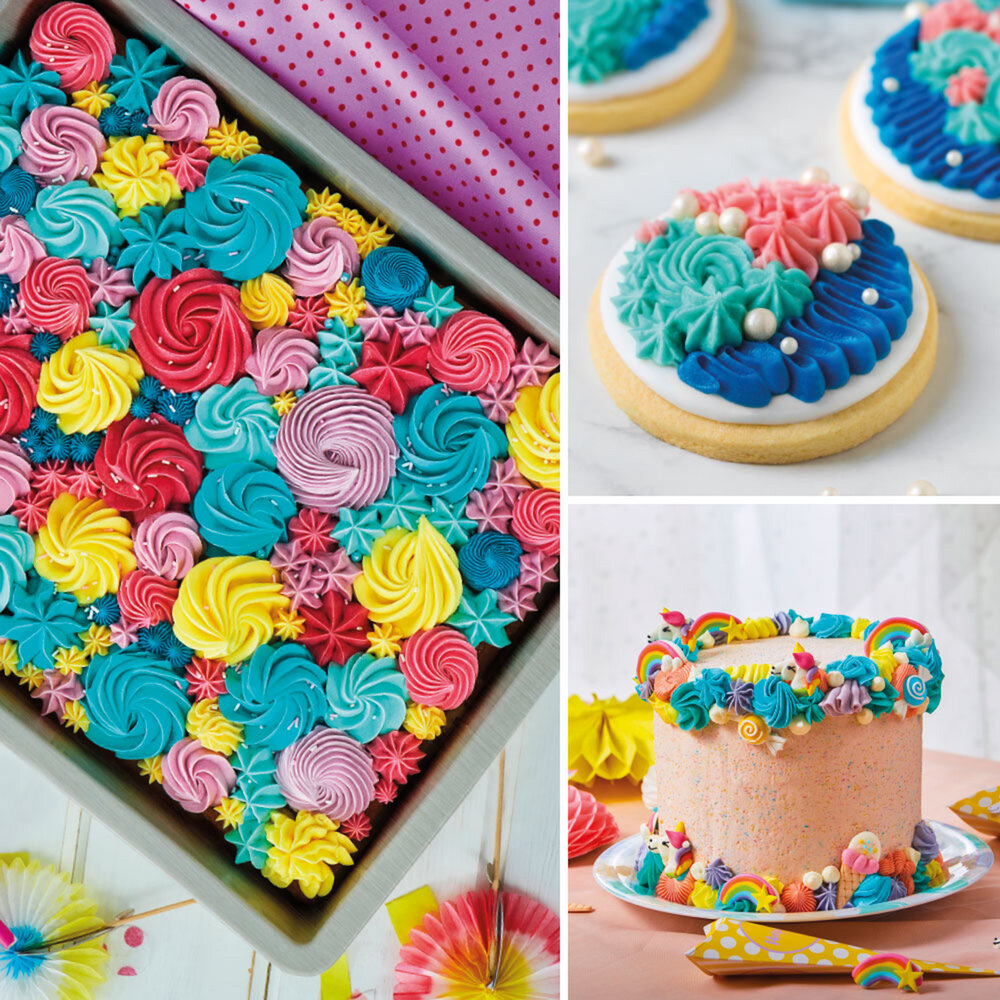 Decora 7-delige spuitmondjesset Fantasie