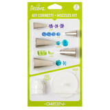 Decora Spuitmondjesset, groen, 7 stuks