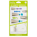 Decora green piping nozzle kit, 7 pieces, with couplers and flower nails