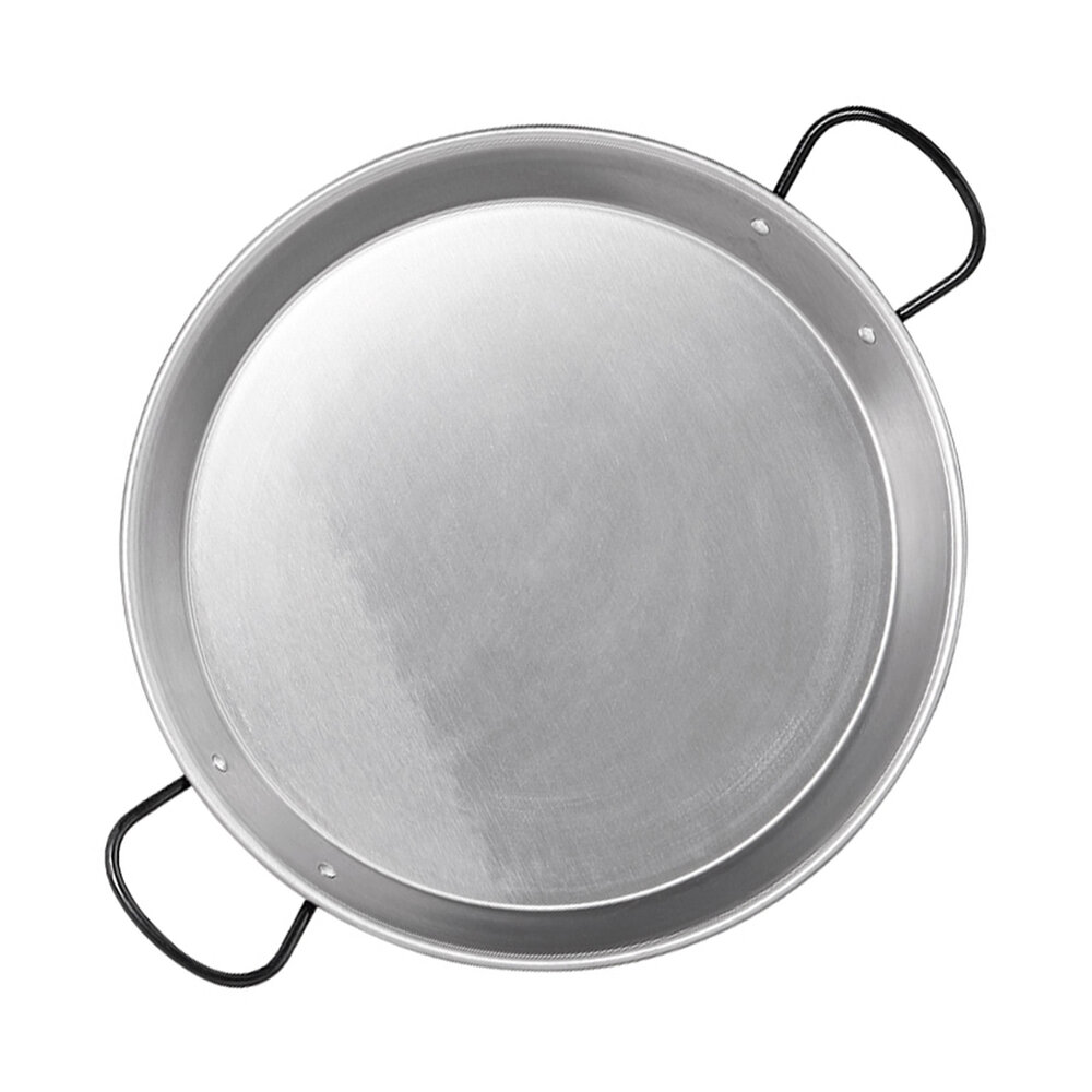 Vaello La Valenciana Paellapan extra dik staal voor inductie 38cm Vaello La Valenciana Paellapan extra dik staal voor inductie 38cm