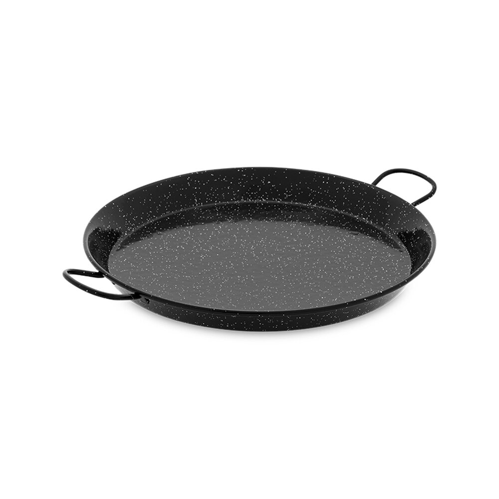 Vaello La Valenciana Paellapan extra dik geëmailleerd staal voor inductie 34cm Vaello La Valenciana Paellapan extra dik geëmailleerd staal voor inductie 34cm