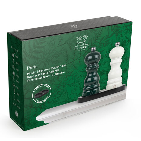 Peugeot Paris Duo pepper and salt mill gift set Peugeot Paris Duo pepper and salt mill gift set