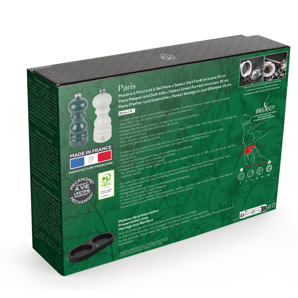 Peugeot Paris Duo geschenkset peper en zout