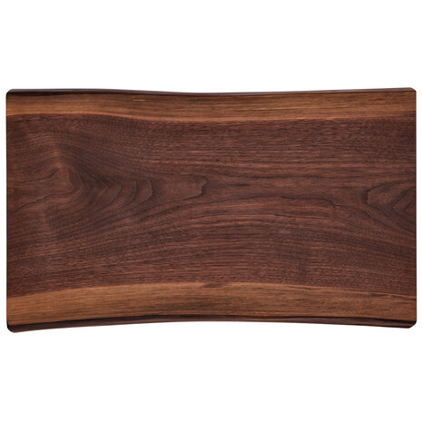 Kai Massief walnoothouten snijplank ca. 58 x 35-40 x 5 cm