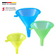 Westmark Set van 3 kunststof trechters Westmark Set van 3 kunststof trechters