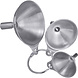 Westmark 3-delige set RVS mini-trechters Westmark 3-delige set RVS mini-trechters