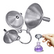 Westmark 3-delige set RVS mini-trechters Westmark 3-delige set RVS mini-trechters