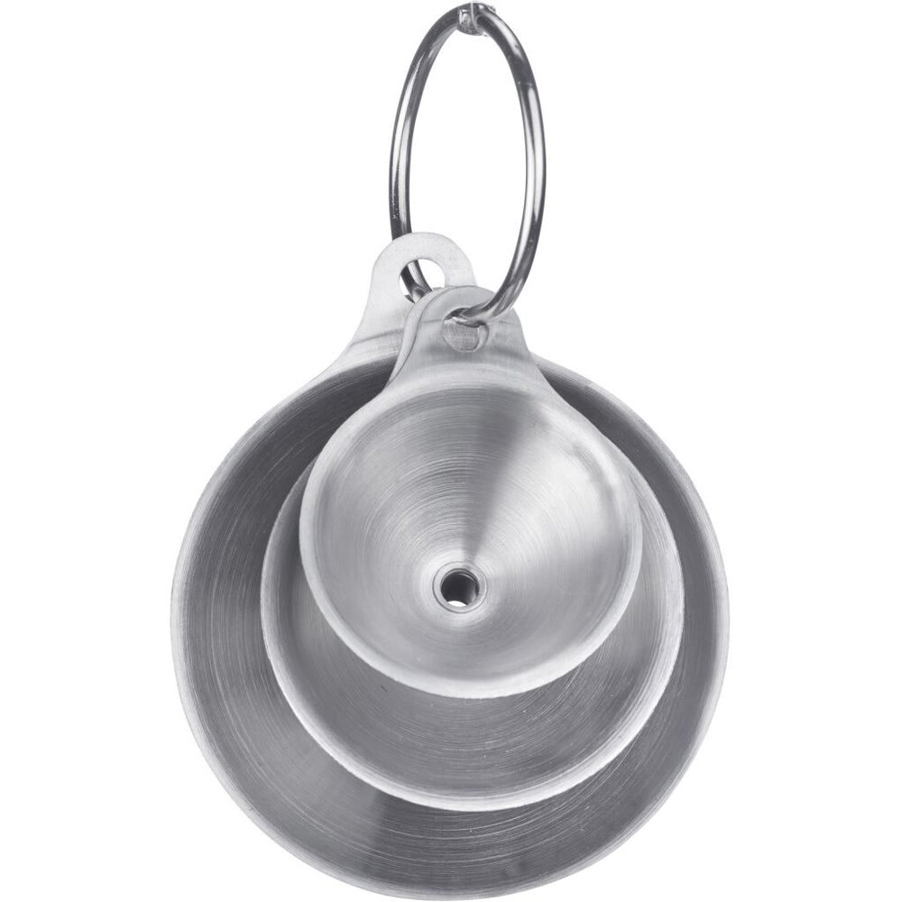 Westmark 3-piece set of stainless steel mini funnels Westmark 3-piece set of stainless steel mini funnels