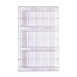 Decora Chocolate bar mold, Dubai chocolate, 3 cavities