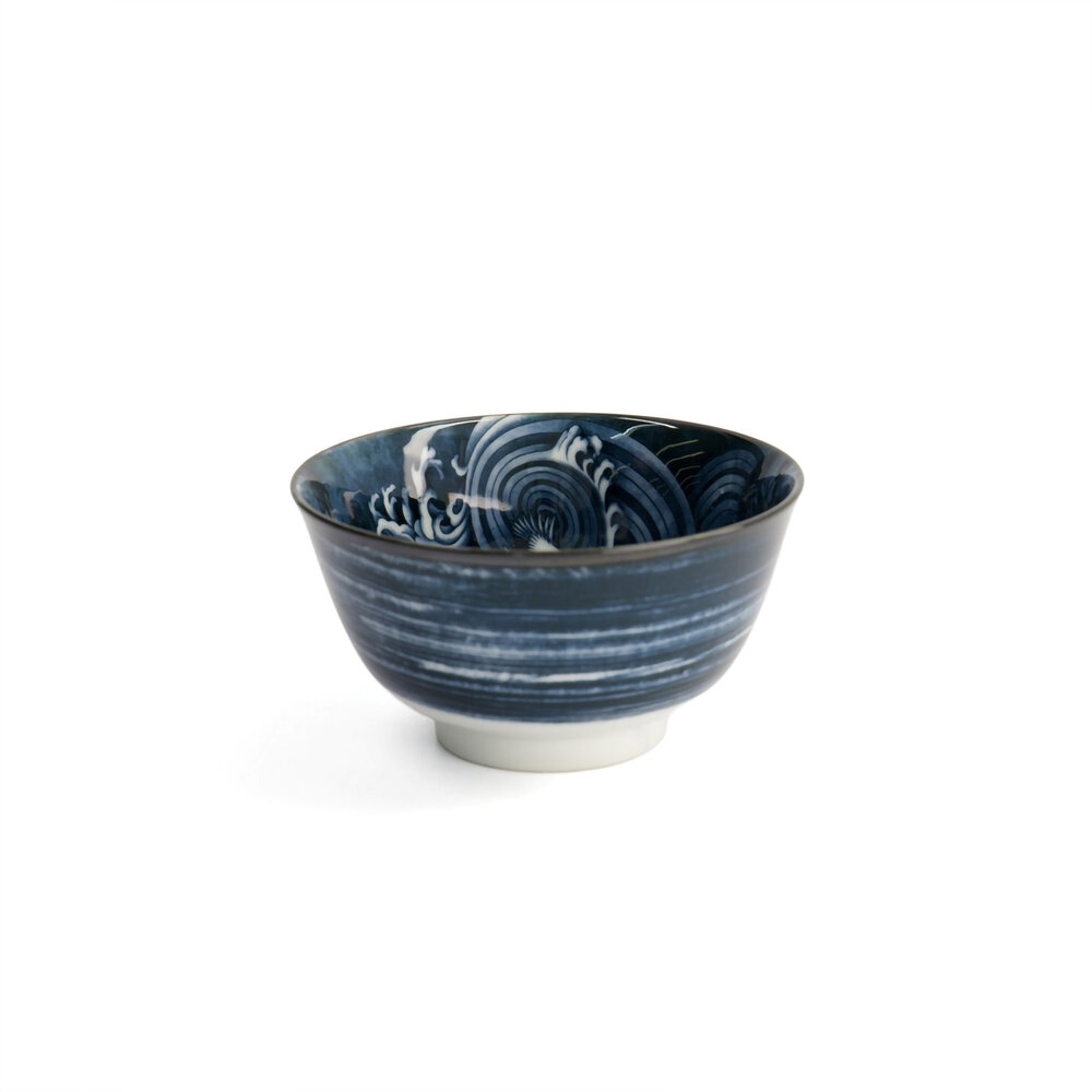 Tokyo Design Studio Japonism Crane Small Tayo Bowl 12.7x6.8cm 350ml Tokyo Design Studio Japonism Crane Small Tayo Bowl 12.7x6.8cm 350ml