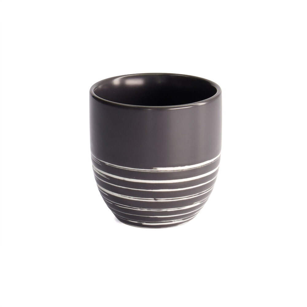 Tokyo Design Studio Black Maru Sake Cup 4.5x5cm