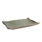 Tokyo Design Studio Mino Craft Rectangular Plate Wabi Uguisu 31x21x4cm